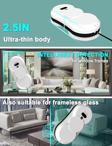 Window Cleaning Robot with Dual Spray B1889