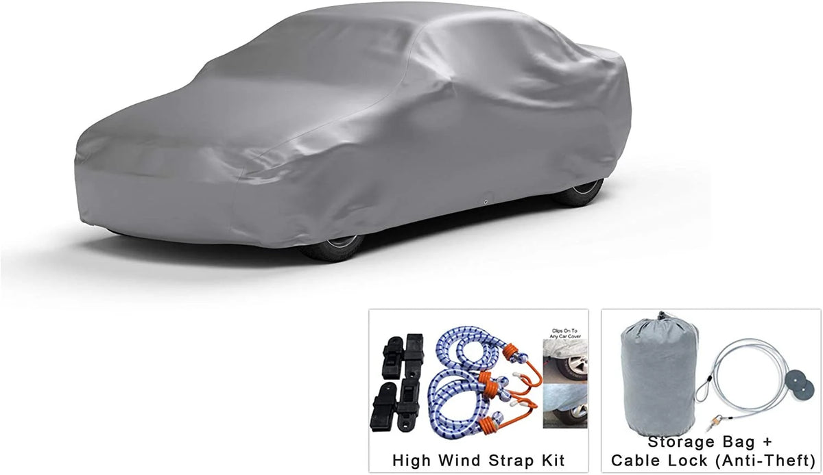 Weatherproof Car Cover with Fleece Lining R188435