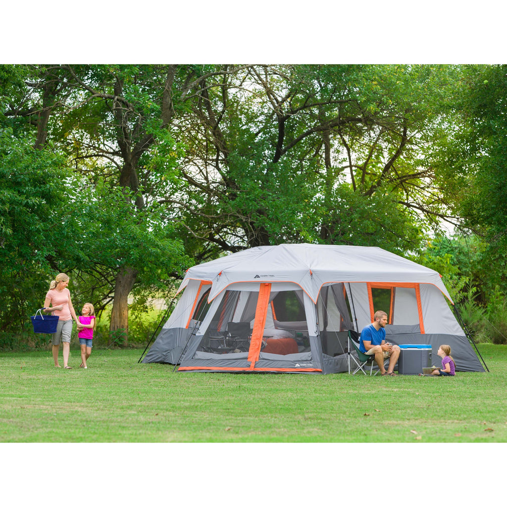 12-Person 3-Room Cabin Tent with Screen Room I7705