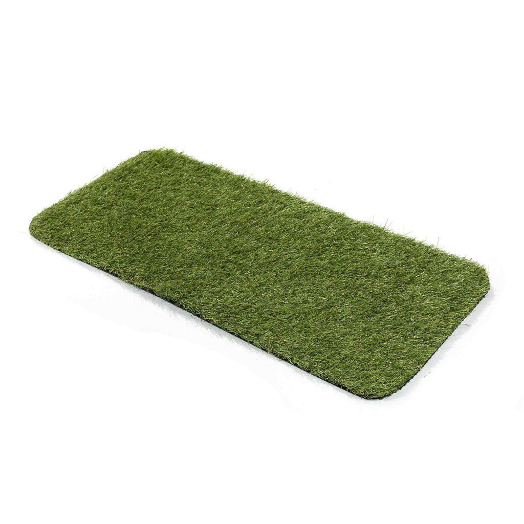 Non-Slip Easy Clean Indoor/Outdoor Tray with Reusable Grass Pad W74512