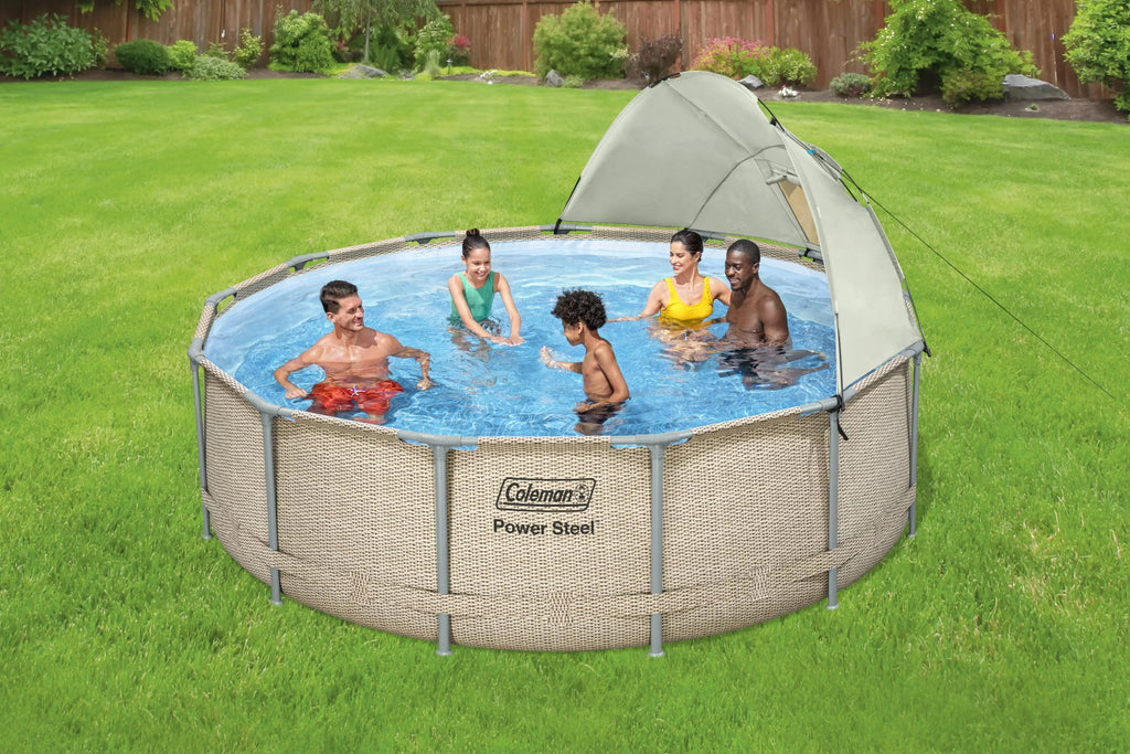 Coleman Power Steel Circle 13ft. x 42in. Deep Above Ground Pool U106