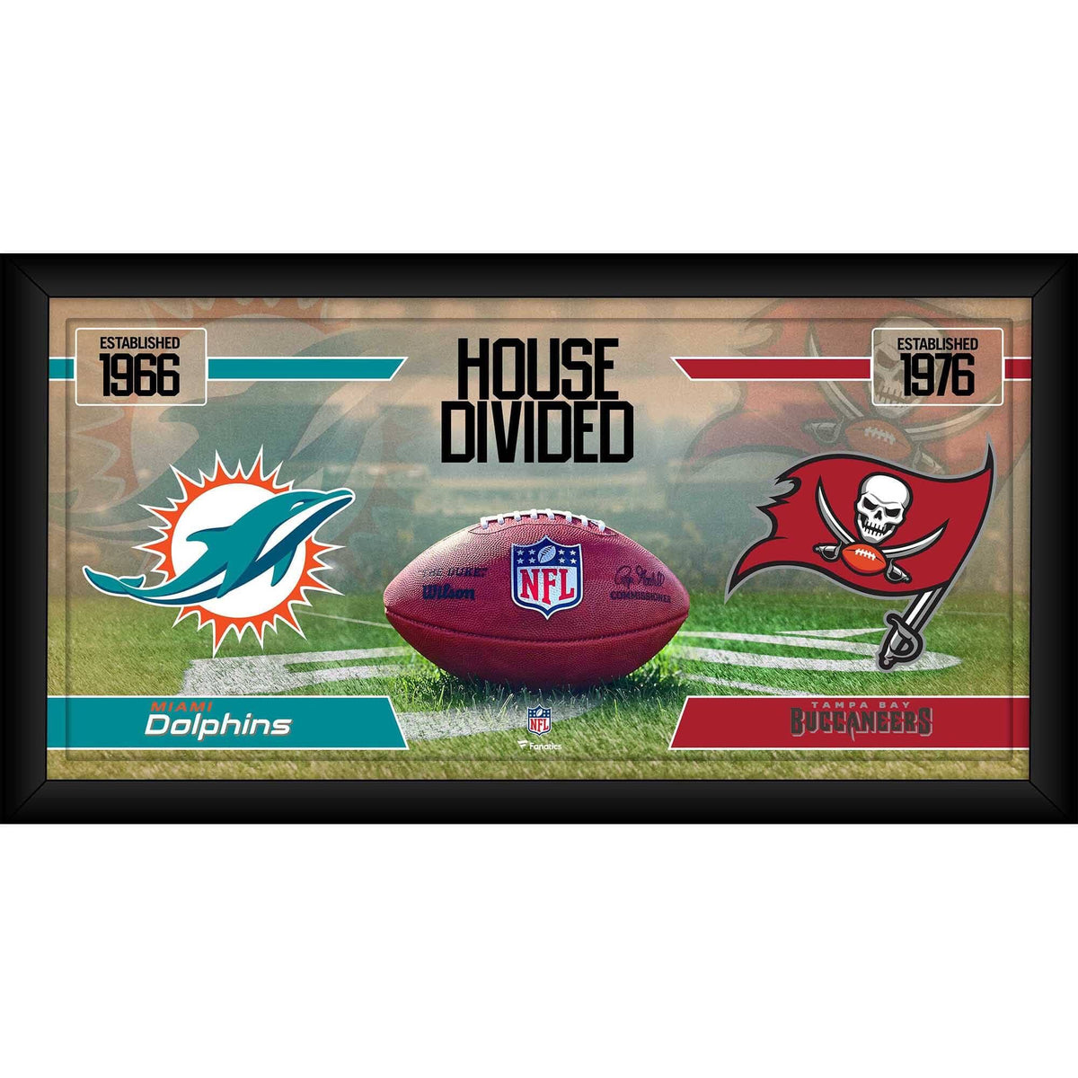 Framed Football Collage C93200