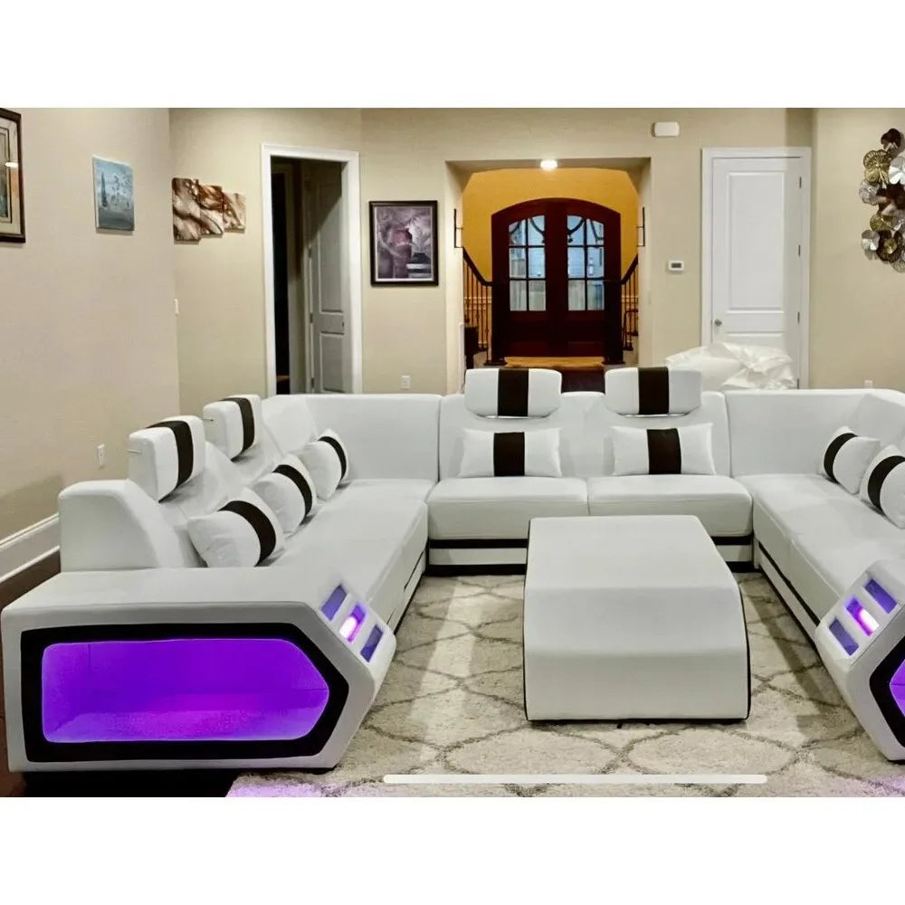 7 Seater Fabric Sofa Set E84962