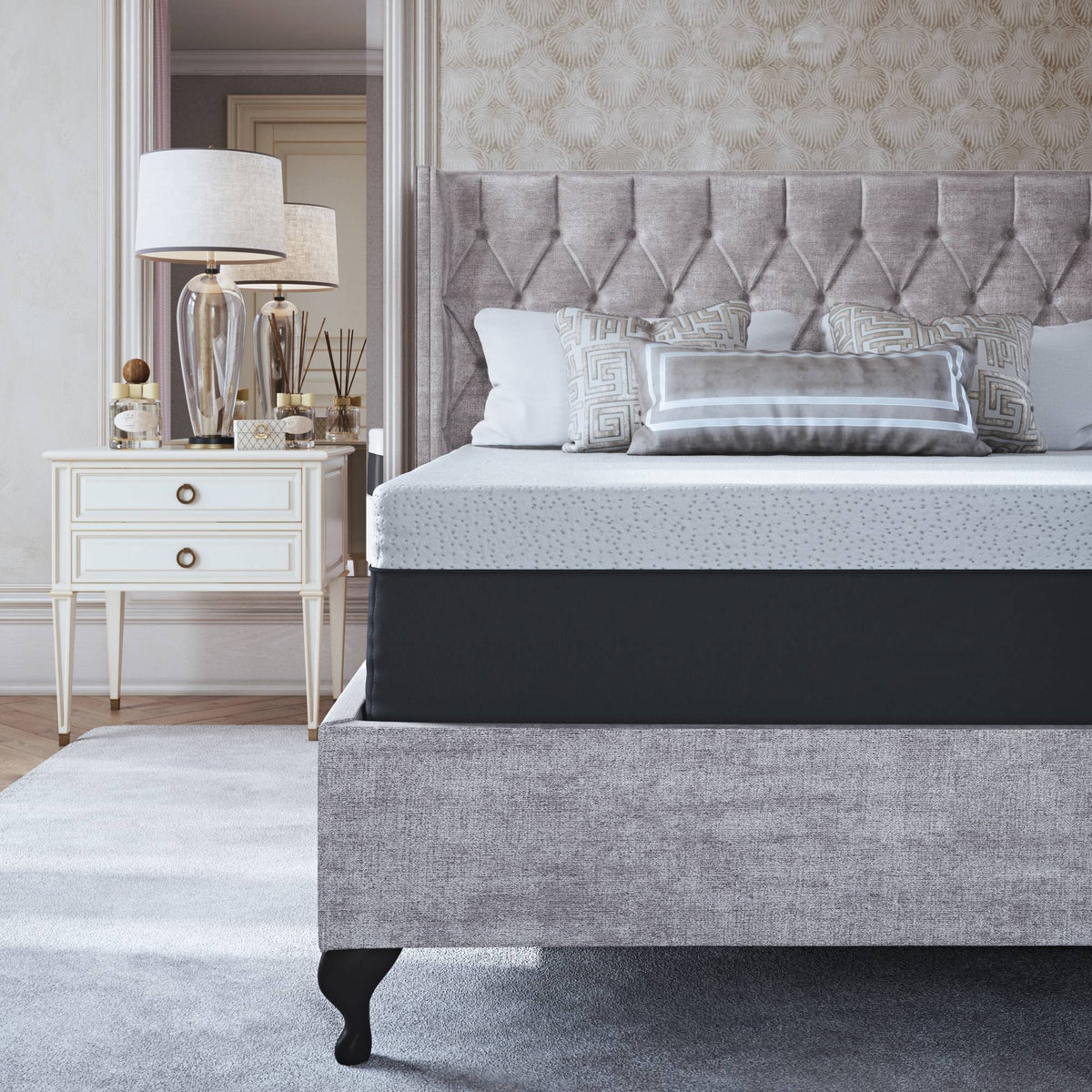 King Cooling Gel Memory Foam Mattress L10940