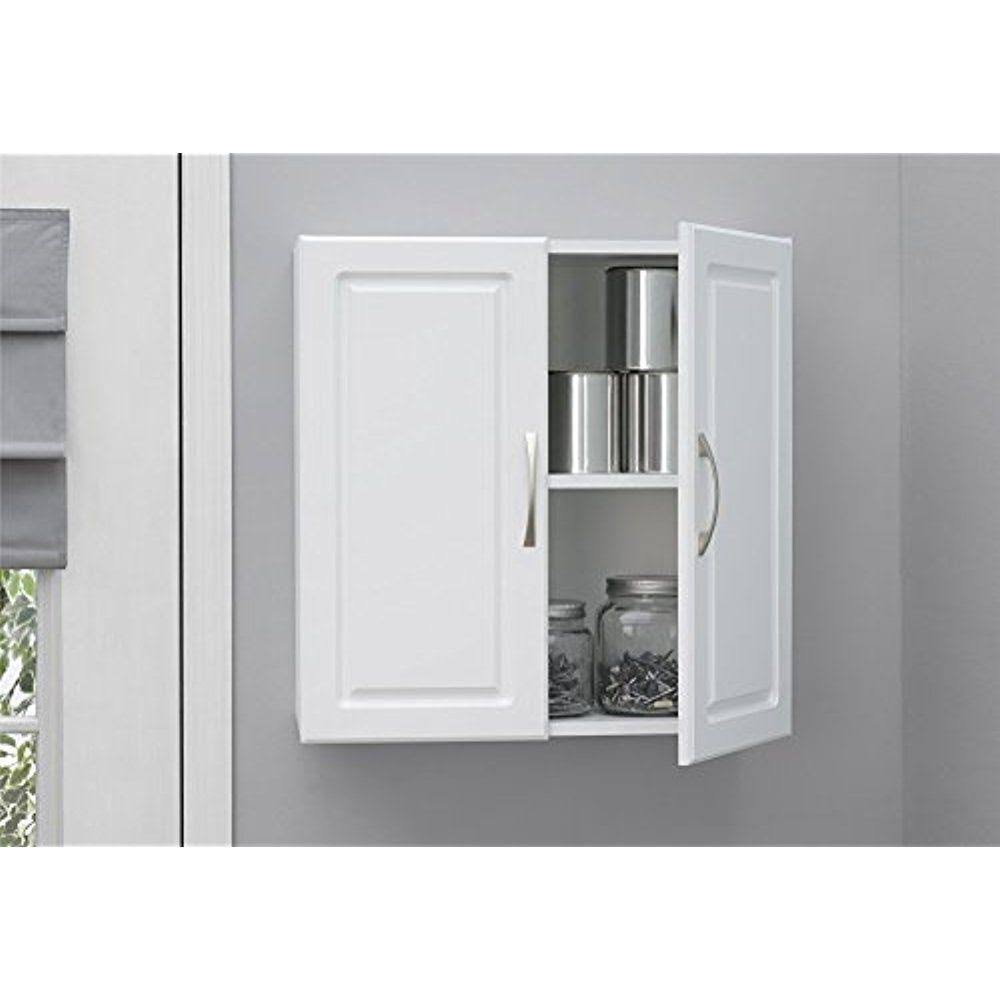 White Stipple Wall Cabinet X852