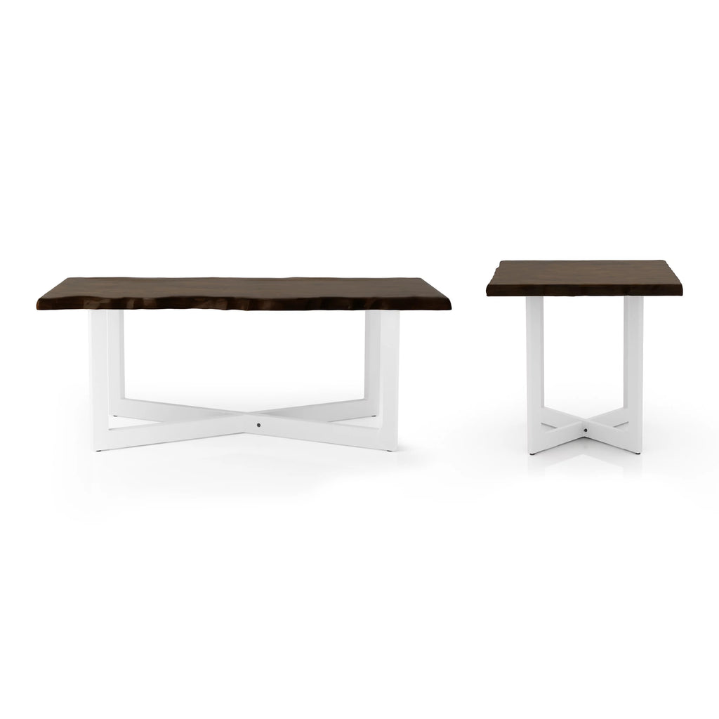 Oak 2-Piece Coffee Table Set L580447