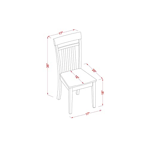 9 Piece Square Wooden Dining Table Set with Butterfly Leaf and 8 Chairs H81944