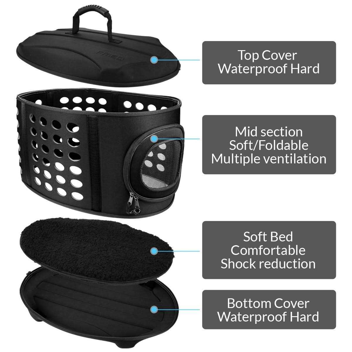 23-Inch Hard Cover Pet Carrier X277