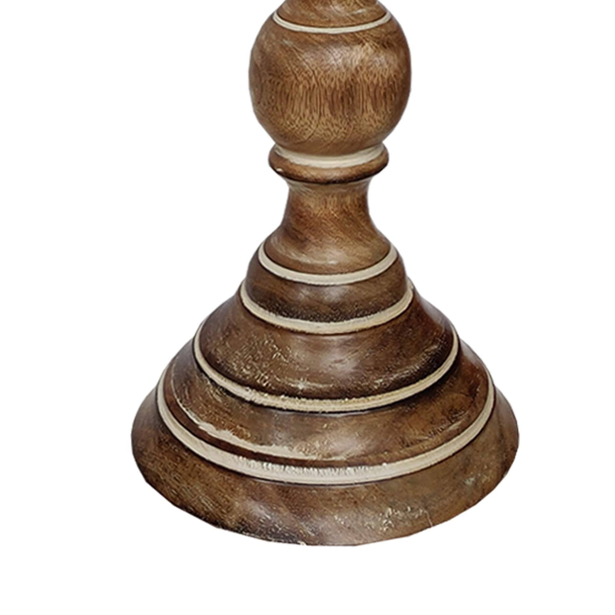 Handmade Wooden Candle Holder Set of 3 L5069