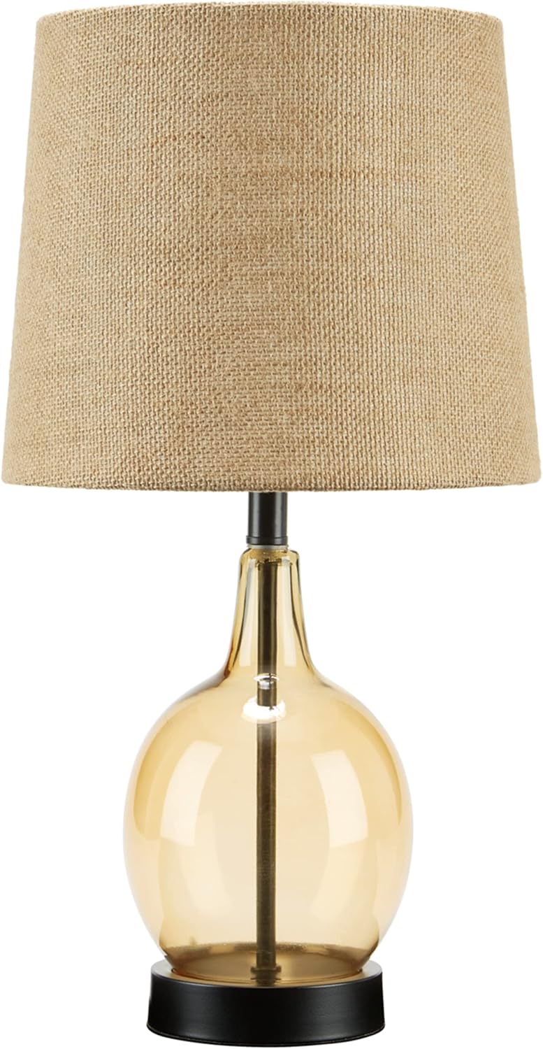 Clear Glass Table Lamp G322022