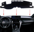 Black Edge Dashboard Cover Mat for Toyota Venza 2021 2022 G419