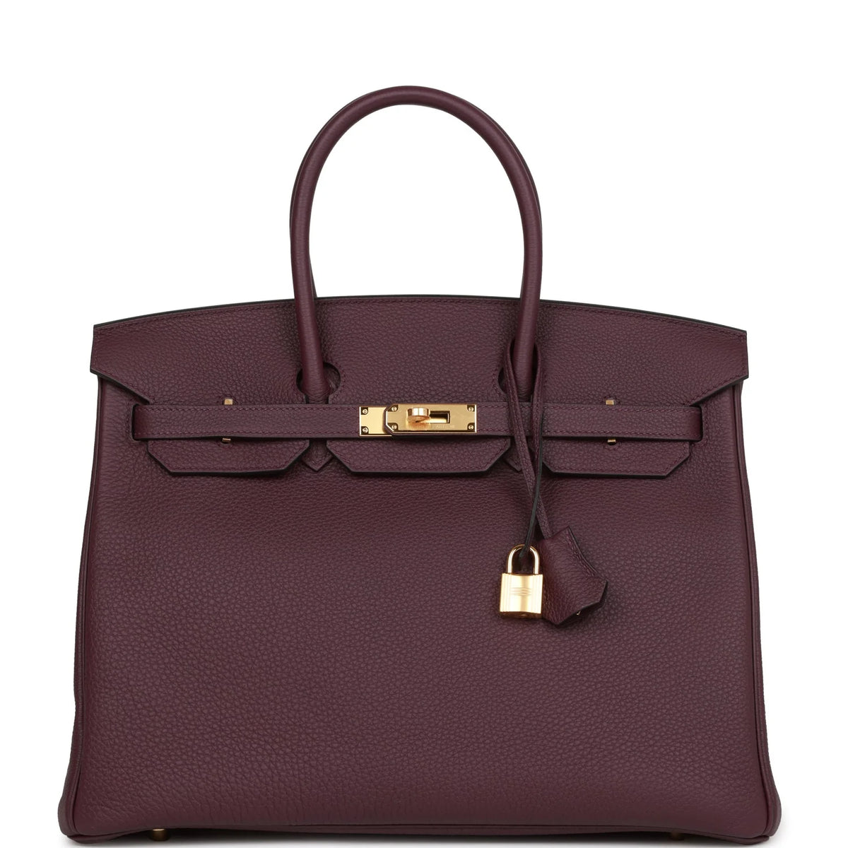 Cassis Togo Leather Handbag Z10355