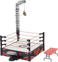 WWE Wrekkin' Kickout Ring Playset with Launcher, Crane, Championship, 13-inch x 20-inch V115563