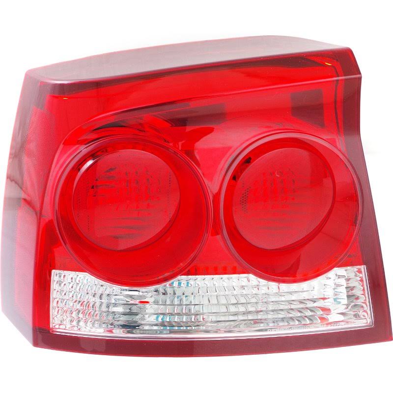 Clear & Red Lens Tail Light B579