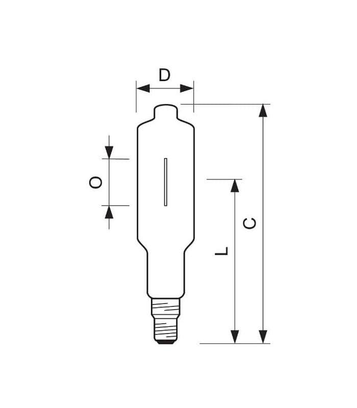 Metal Halide Lamp 1955W E40 380V U89006