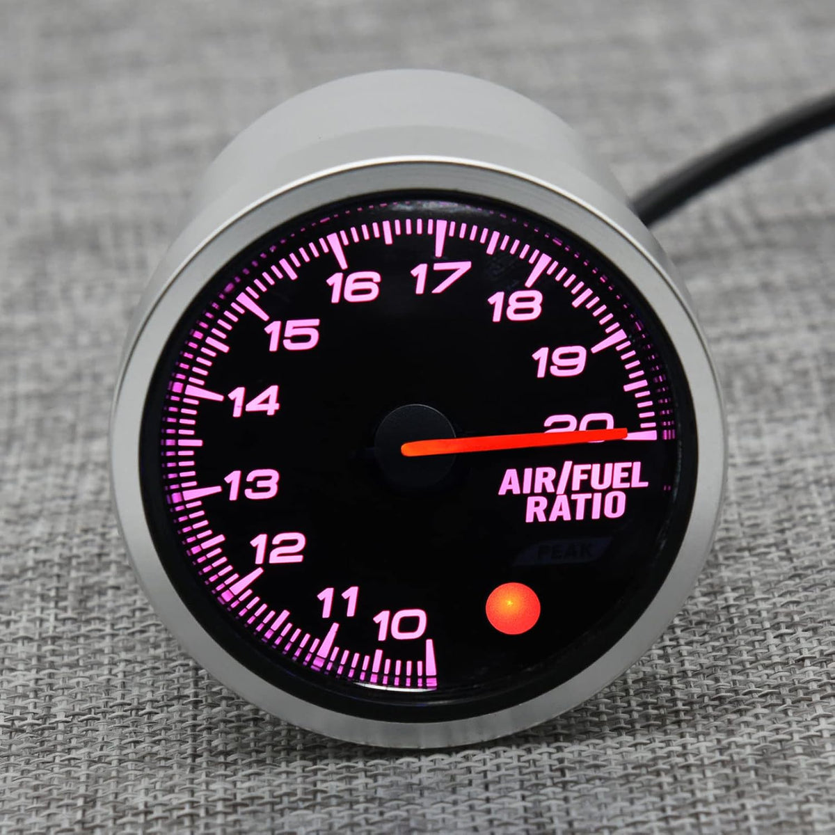 Air Fuel Ratio Gauge 2-1/16 52mm with O2 Oxygen Sensor Pack of 2 X703819
