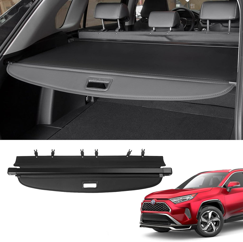 Black Canvas Retractable Cargo Cover Pack of 2 N344372