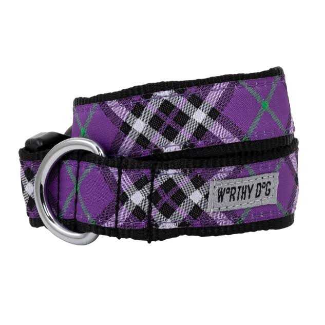 Plaid Dog Collar M6077