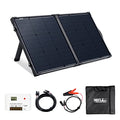 100 Watt 12 Volt Portable Solar Panel Suitcase with 30 Amp PWM Charge Controller D15835