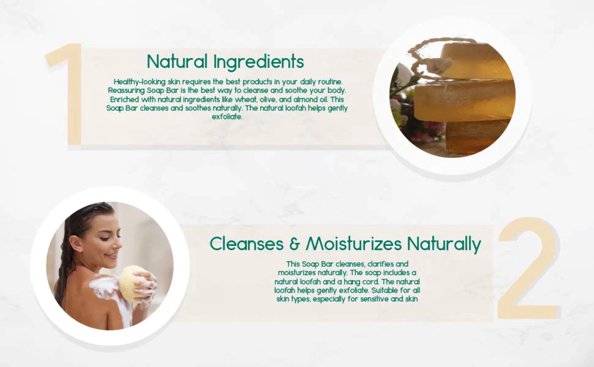 All-Natural Skin-Soothing Bar Set 3-pack V4898