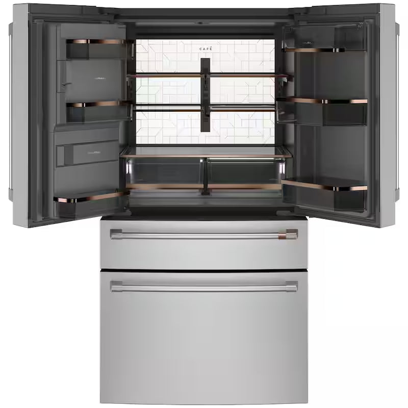 22.3 cu. ft. Counter Depth Stainless Steel French Door Refrigerator E162046