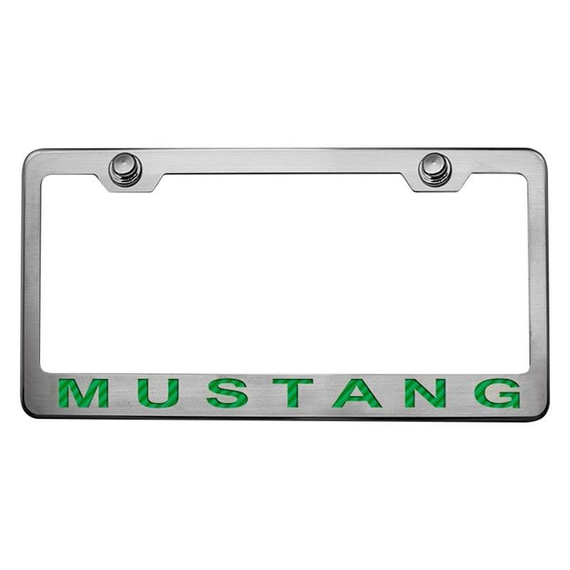 Black License Plate Frame K32898