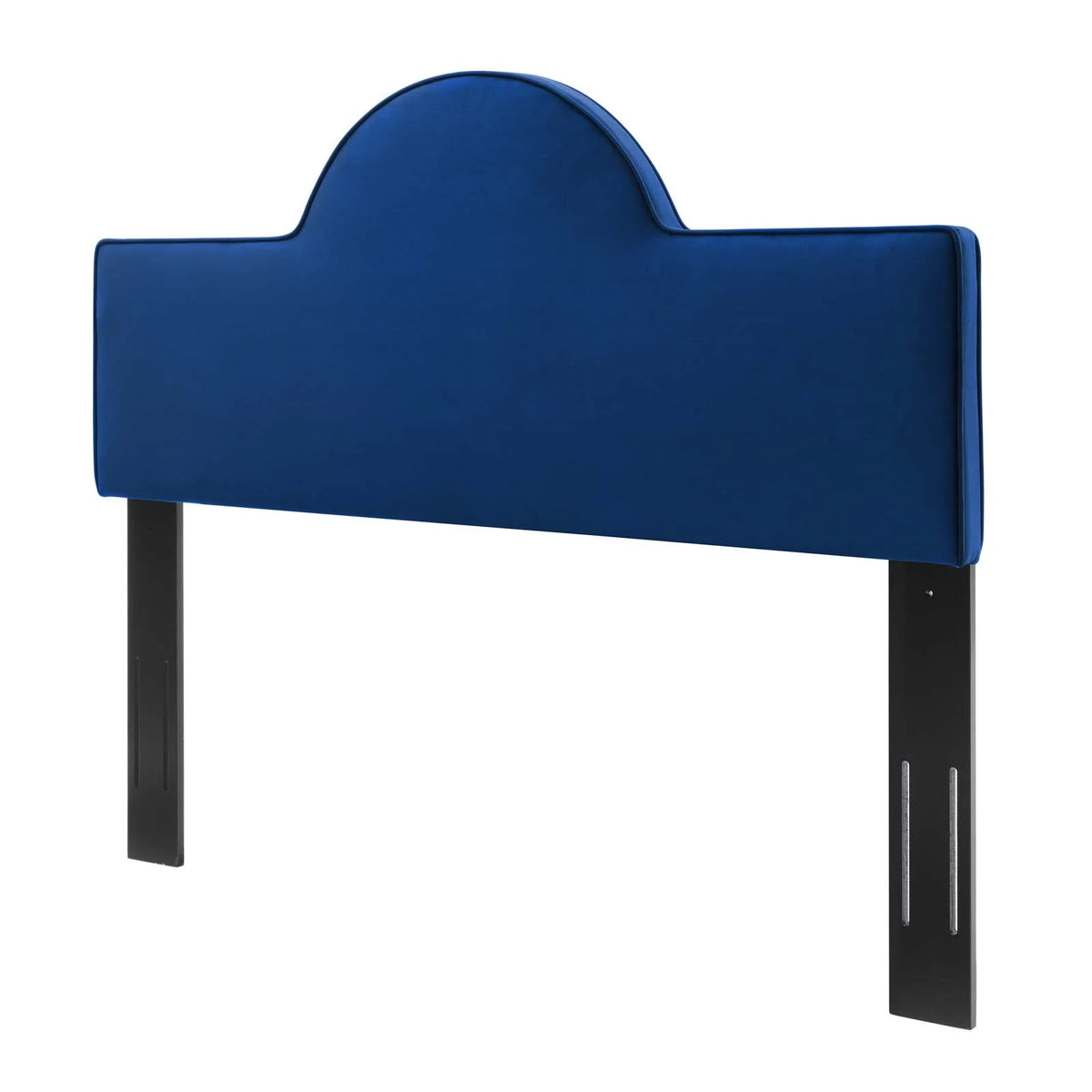 King Size Velvet Blue Navy Headboard P251949