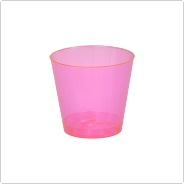 Red 1 oz. Plastic Shot Glasses, Pack of 50 Z794