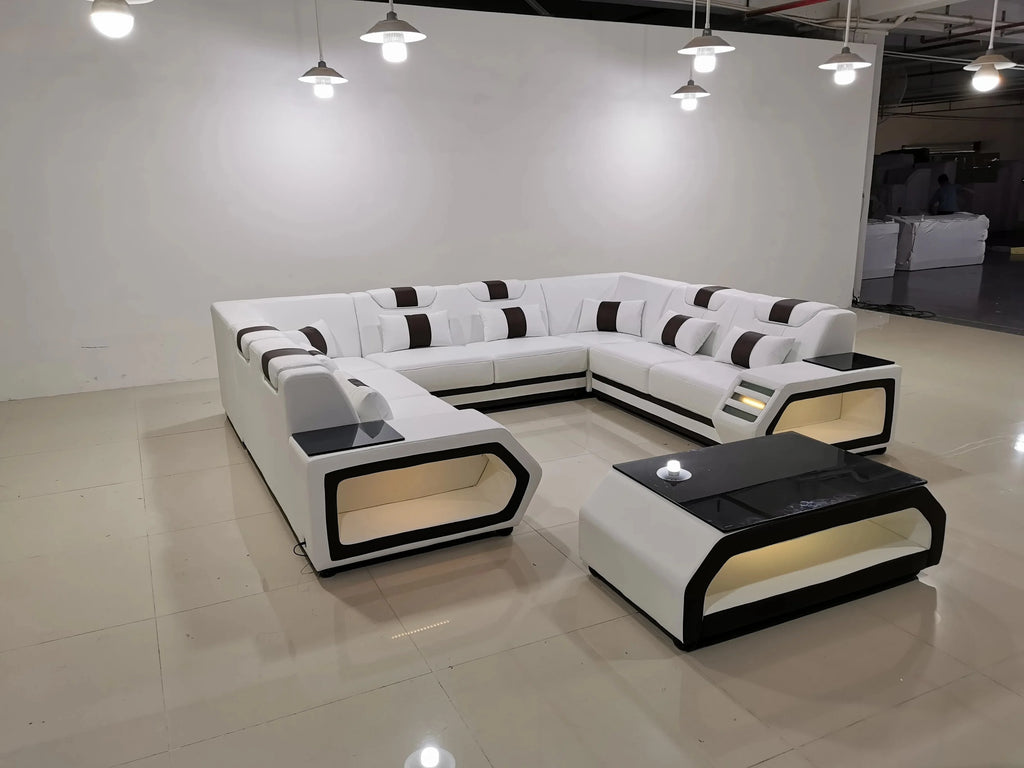7 Seater Fabric Sofa Set E84962