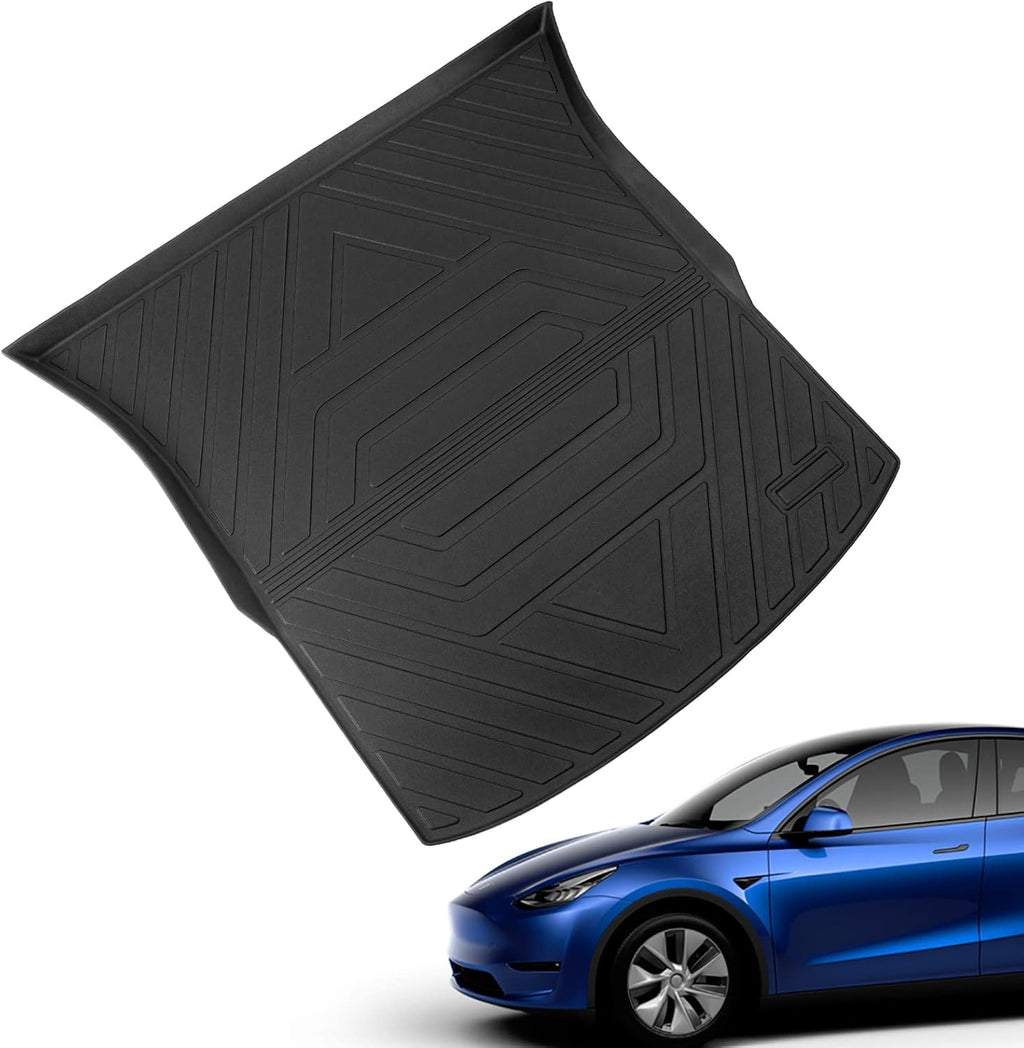Tesla Model Y Trunk Mats Cargo Liners Floor Mats All Weather V16869