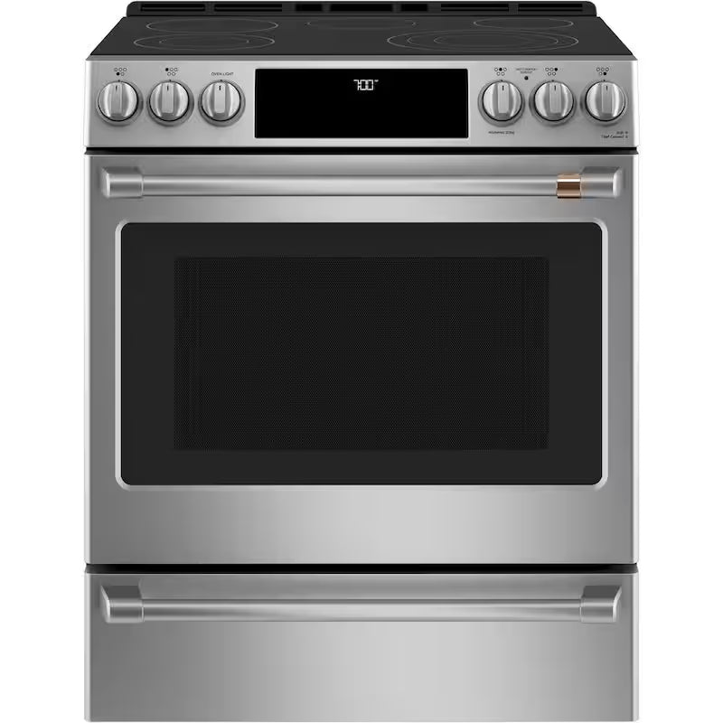 Electric Range Handle and Knob Kit in Brushed Stainless X35225