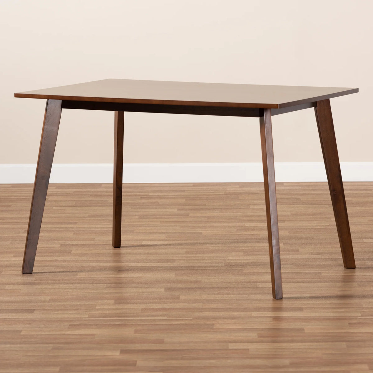 Walnut Brown Rectangular Wood Dining Table W659585