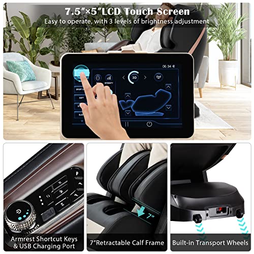3D Full Body Massage Chair with SL Track T9206