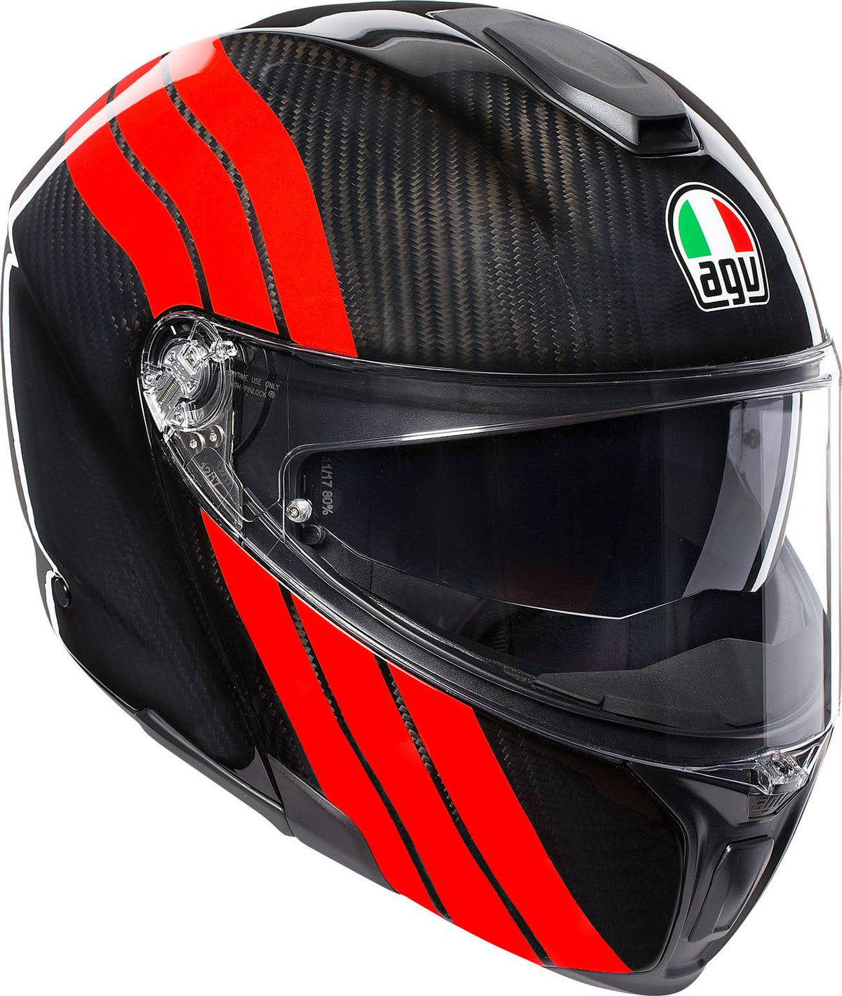 Helmet Carbon Red Size L L687427