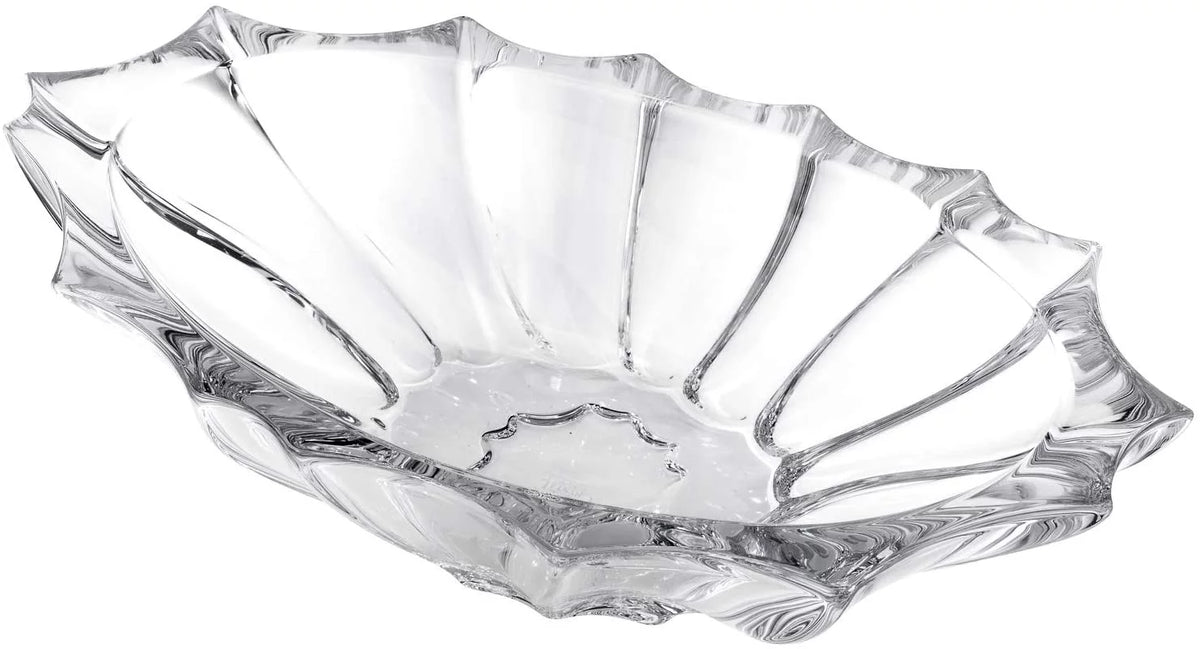 14.6-Inch Crystal Oval Bowl A376