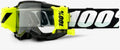 Motocross & Mountain Biking Goggles with Cleaning Film System, Black, Clear Lens, Pack of 2 N819