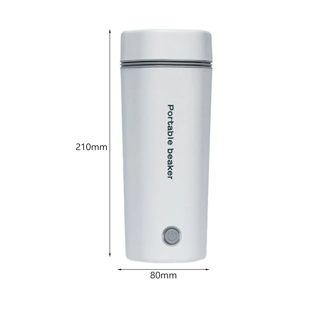 400ml 12V White Car Heating Cup Q466459