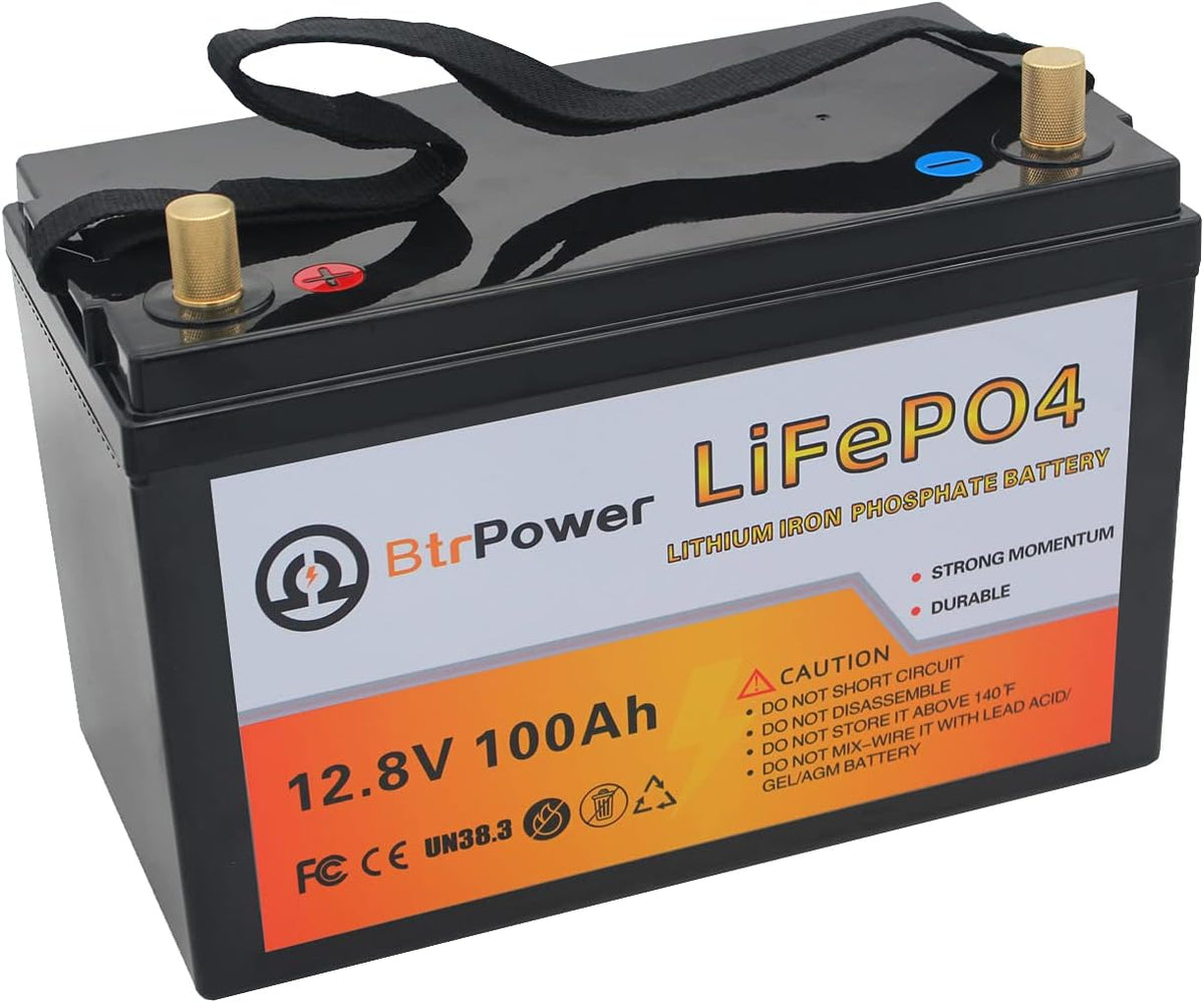 12V 200Ah Deep Cycle LiFePO4 Battery with 100A BMS E35676