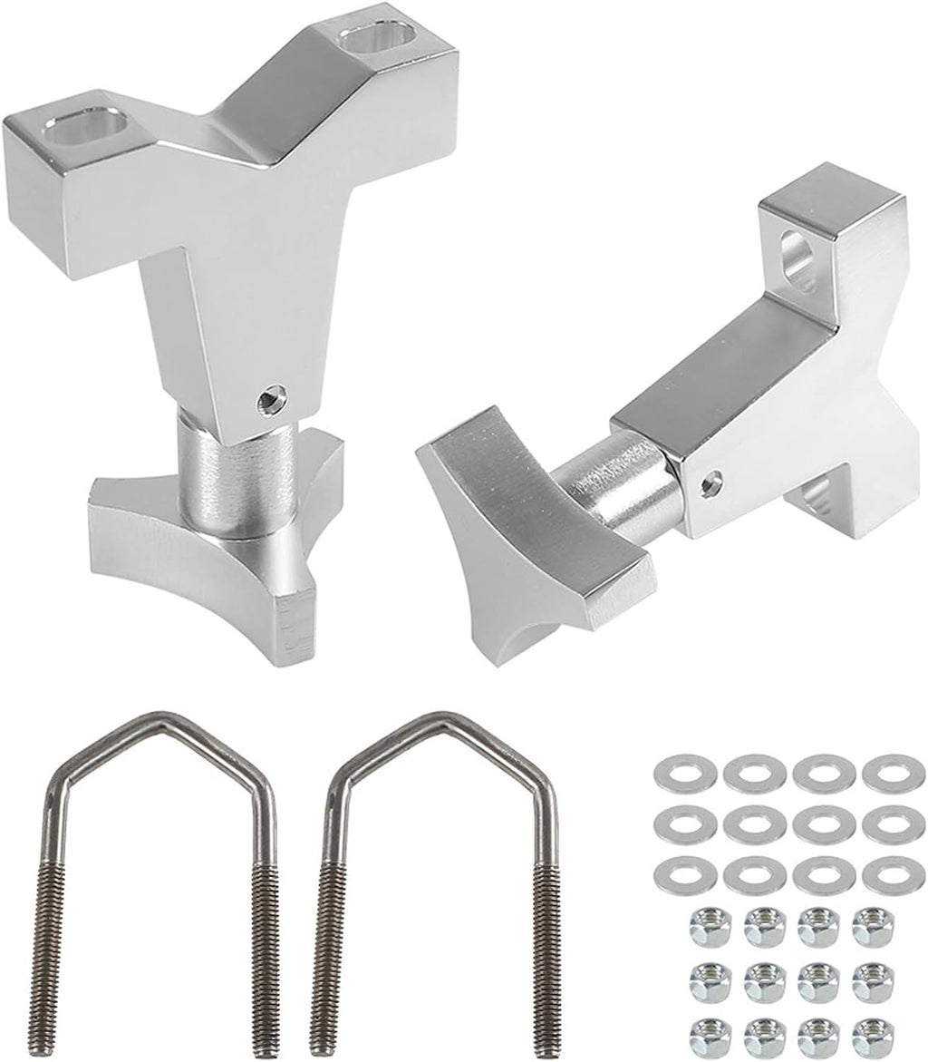 High-Lift Jack Tube Mount 1-2.5" (Round/Square) Blue Pack of 2 E84134
