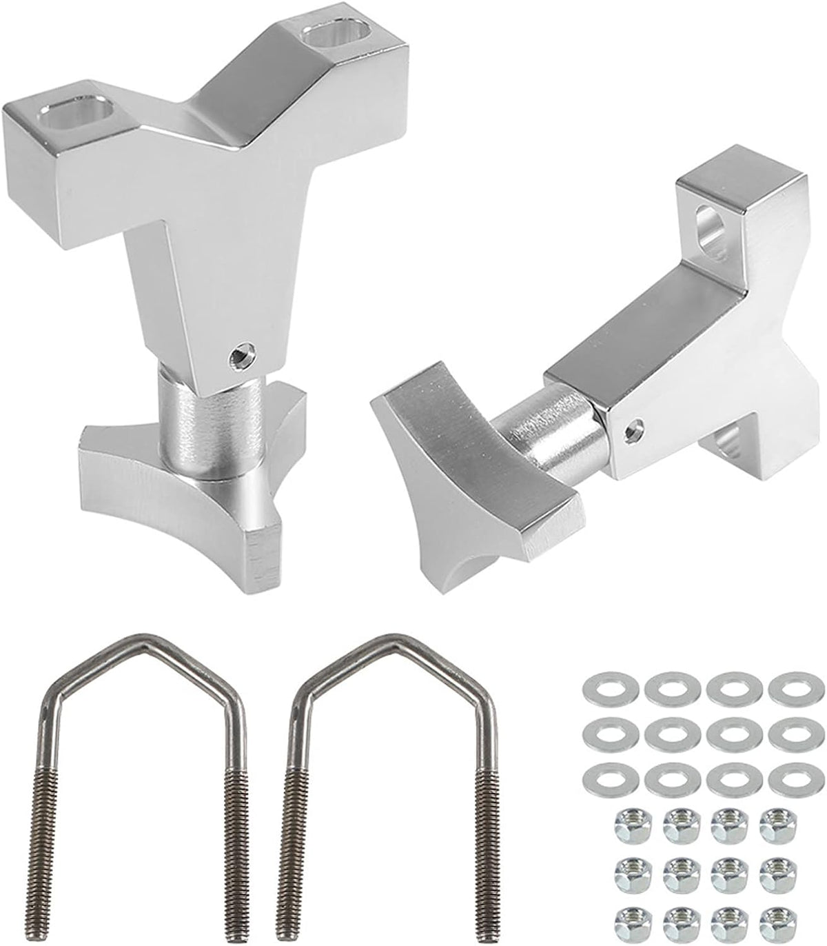 High-Lift Jack Tube Mount 1-2.5" (Round/Square) Blue Pack of 2 E84134