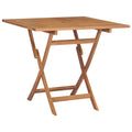 Folding Patio Table Solid Teak Wood V47513