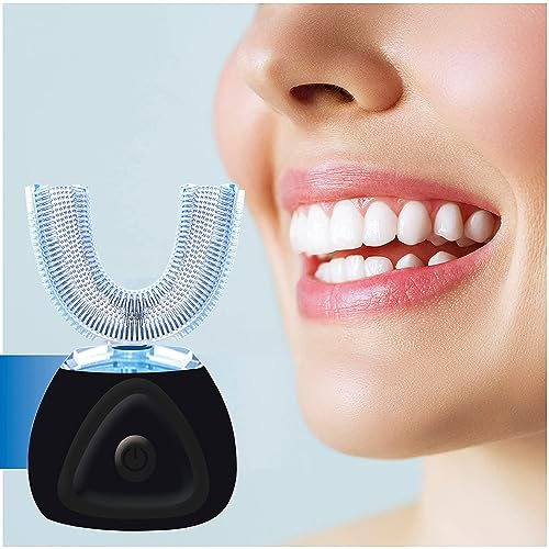 White Rechargeable Ultrasonic Toothbrush V300947