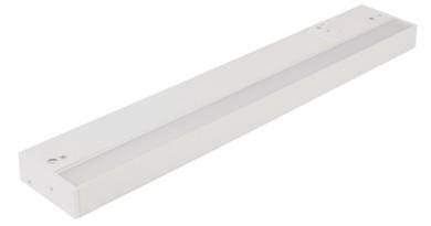 LED Undercabinet Light 32 inch 18W 2700K 3000K 3500K 1100 Lm White Finish P676