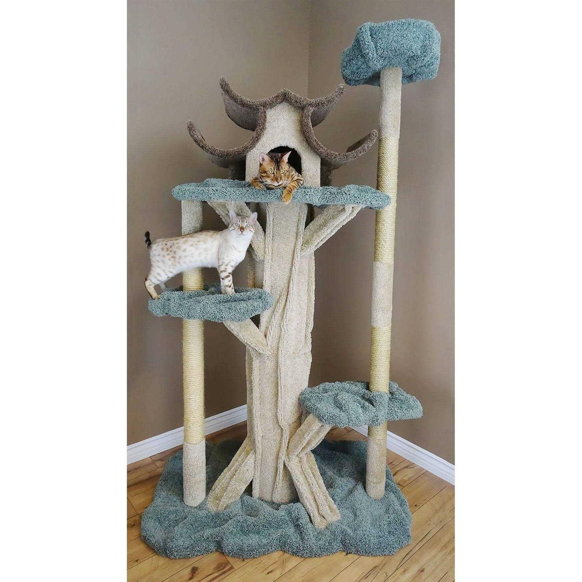 Cat Condos 84 in. Cat Playground D72289