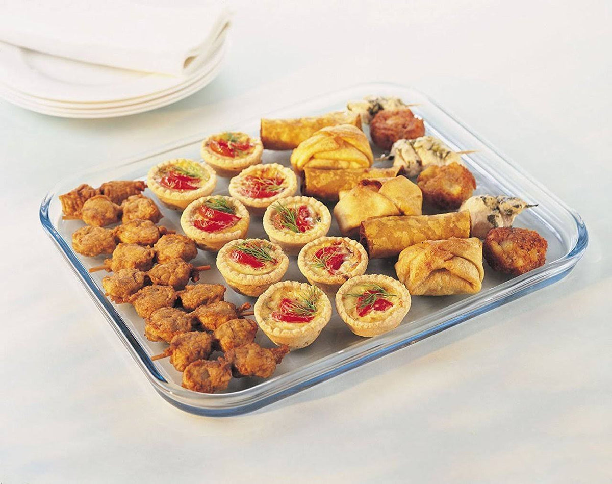Borosilicate Glass Baking Tray U4941
