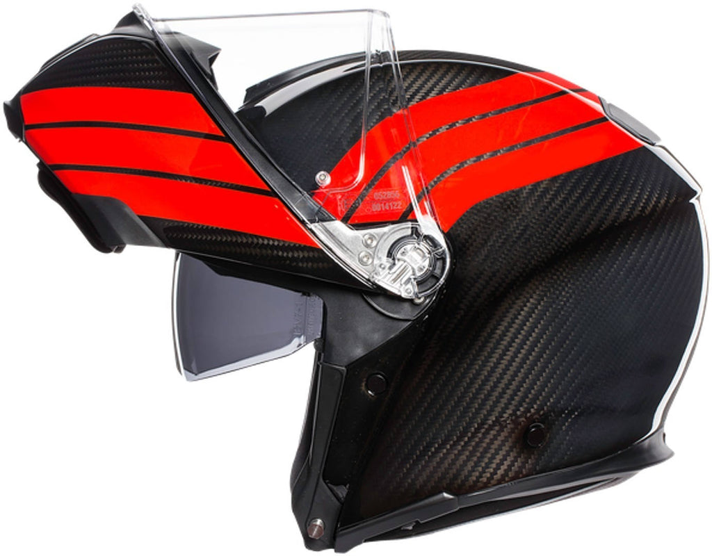Helmet Carbon Red Size L L687427
