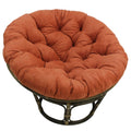 Rattan Papasan Chair with Micro Suede Cushion K71239