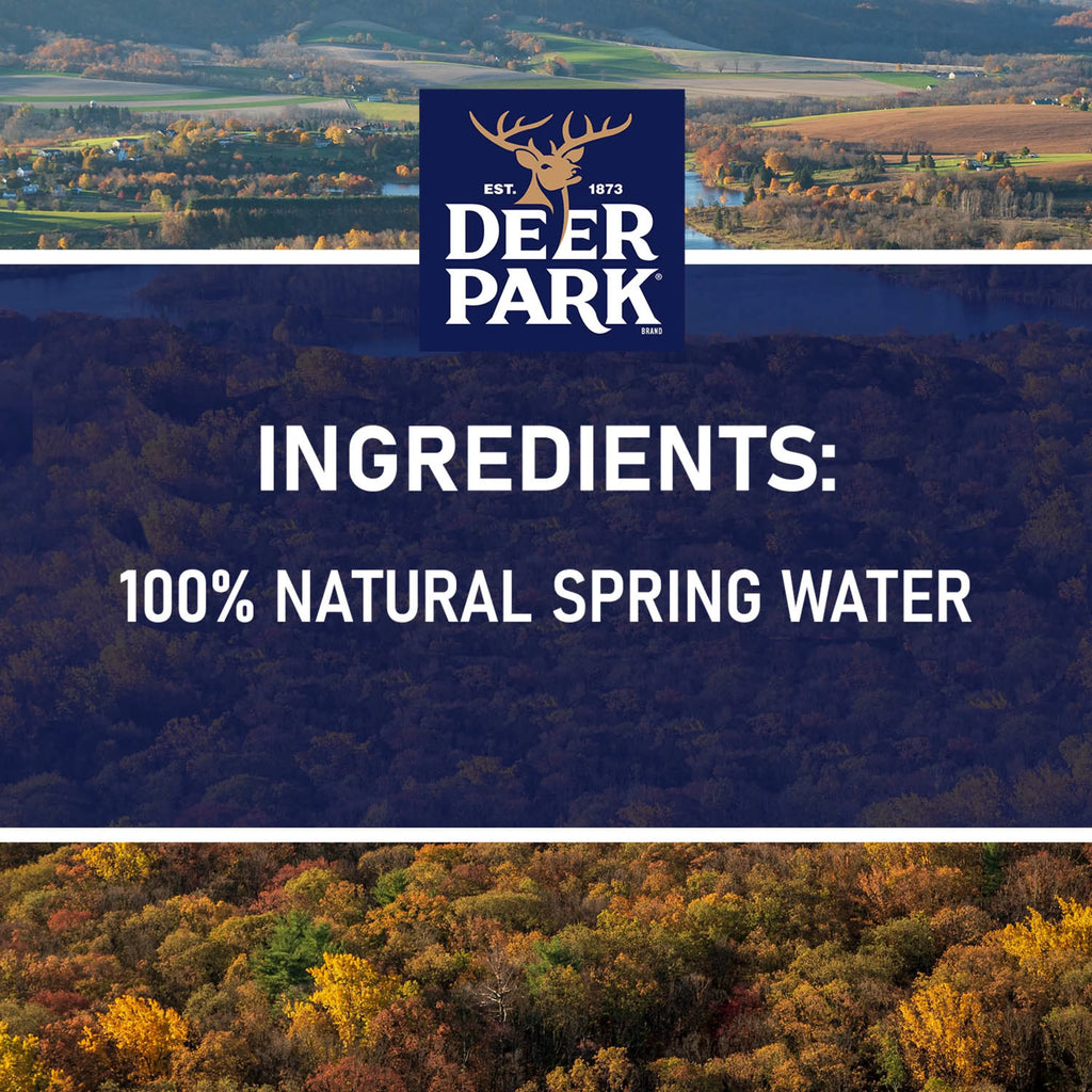 16.9-ounce Spring Water, 28 Bottles J6934