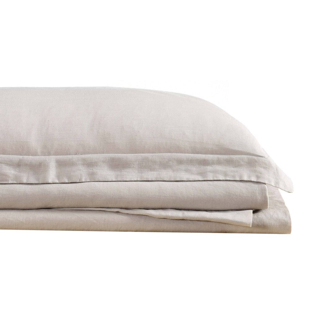 Blush Flax Linen California King Sheet Set U450343