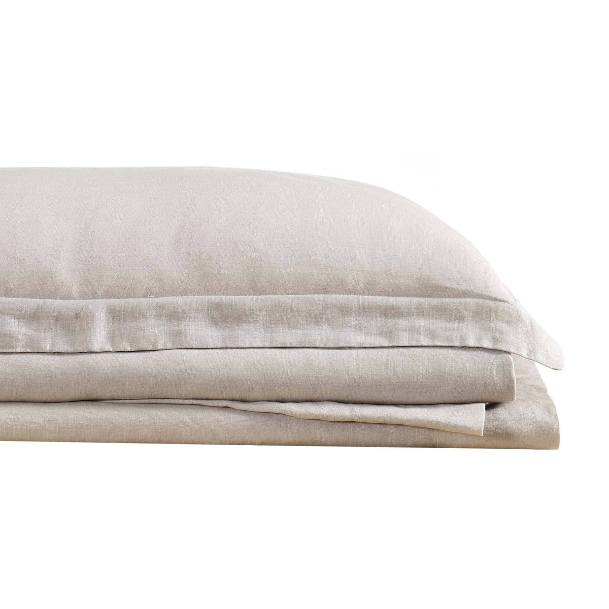 Blush Flax Linen California King Sheet Set U450343